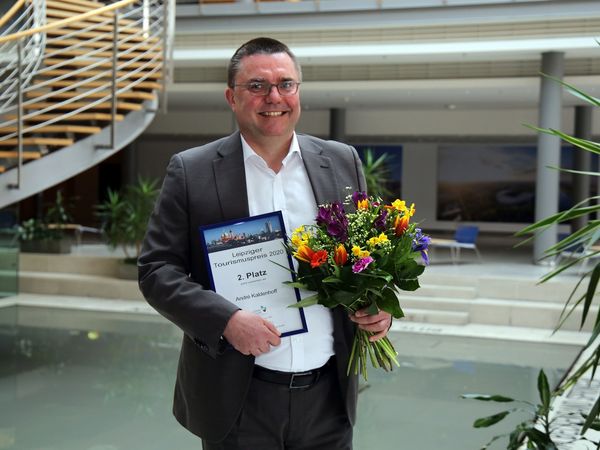 Tagung & Konferenz Leipzig Convention: Leipziger Tourismuspreis 2020 - André Kaldenhoff 