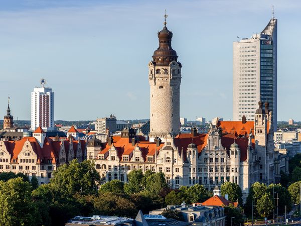 Blick über die Skyline bei Ihre Tagung & Konferenz in Leipzig